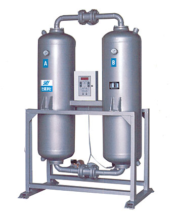 臺(tái)灣佑僑無(wú)熱再生吸附式干燥機(jī)