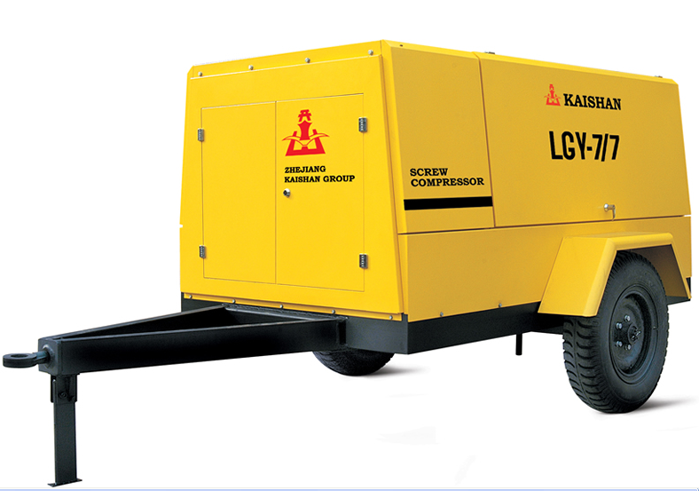 開(kāi)山牌電動(dòng)柴動(dòng)螺桿式空壓機(jī)