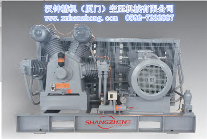 上海尚臻牌PET吹瓶中高壓活塞空壓機(jī)